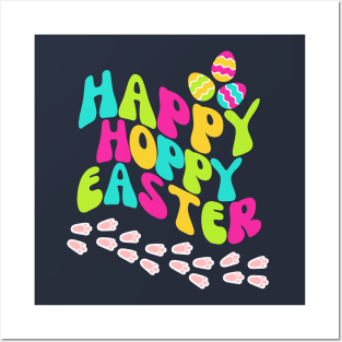 Happy Hoppy Easter Posters and Art